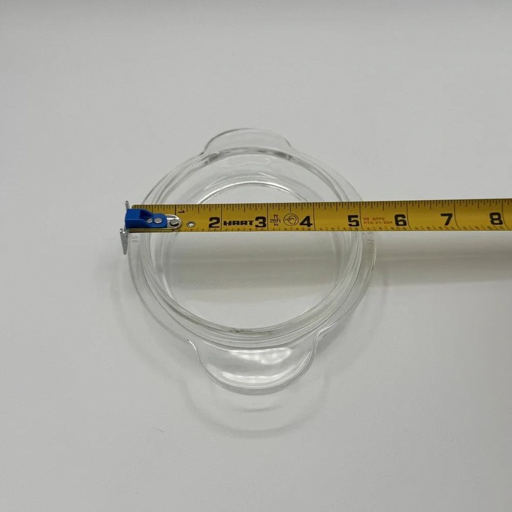 Pyrex P14C Oval Clear Glass Replacement Lid Casserole Cover